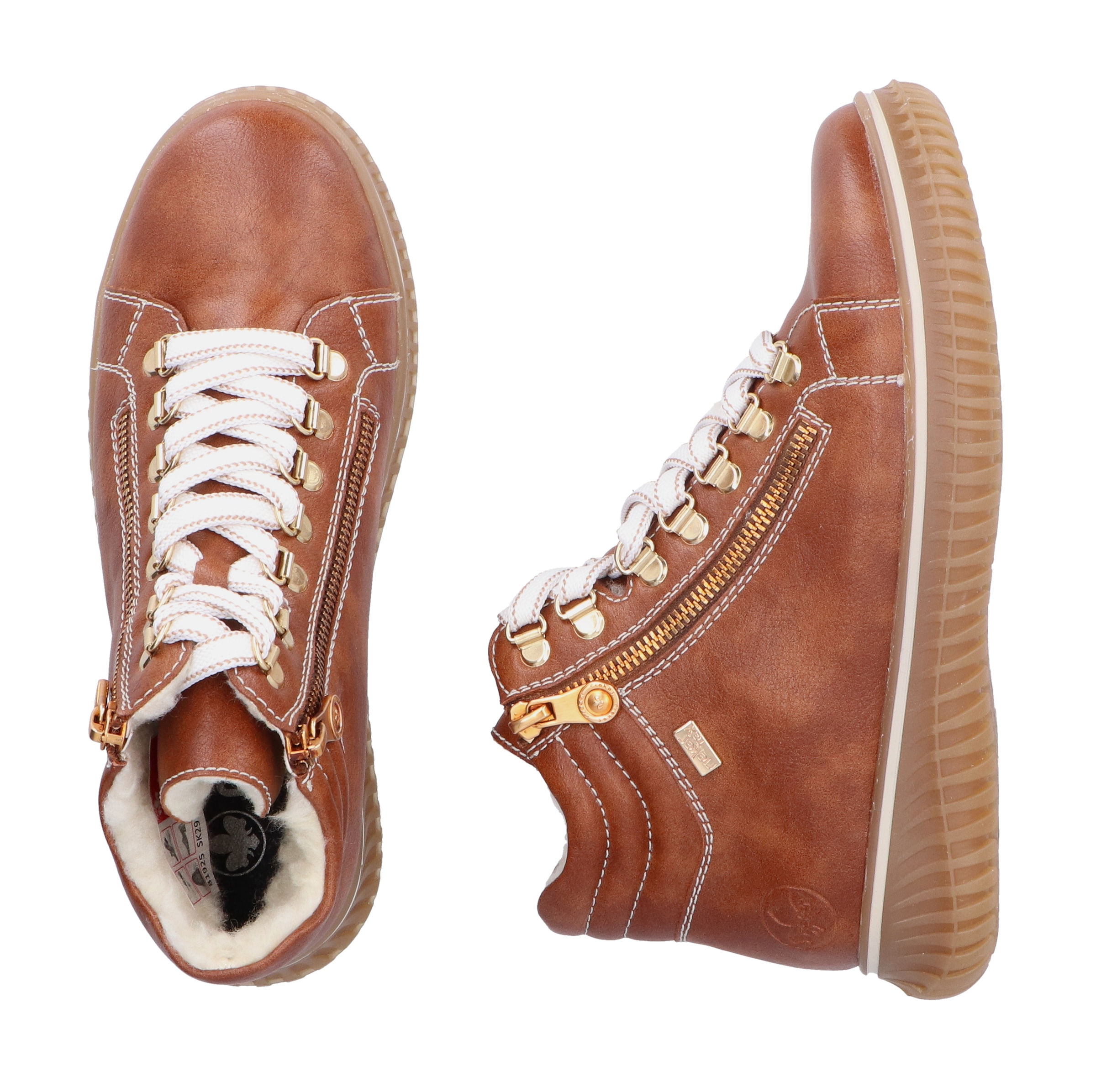 Rieker Winterboots  , Schnürboots, Stiefelette mit wasserabweisender riekerTEX-Membran