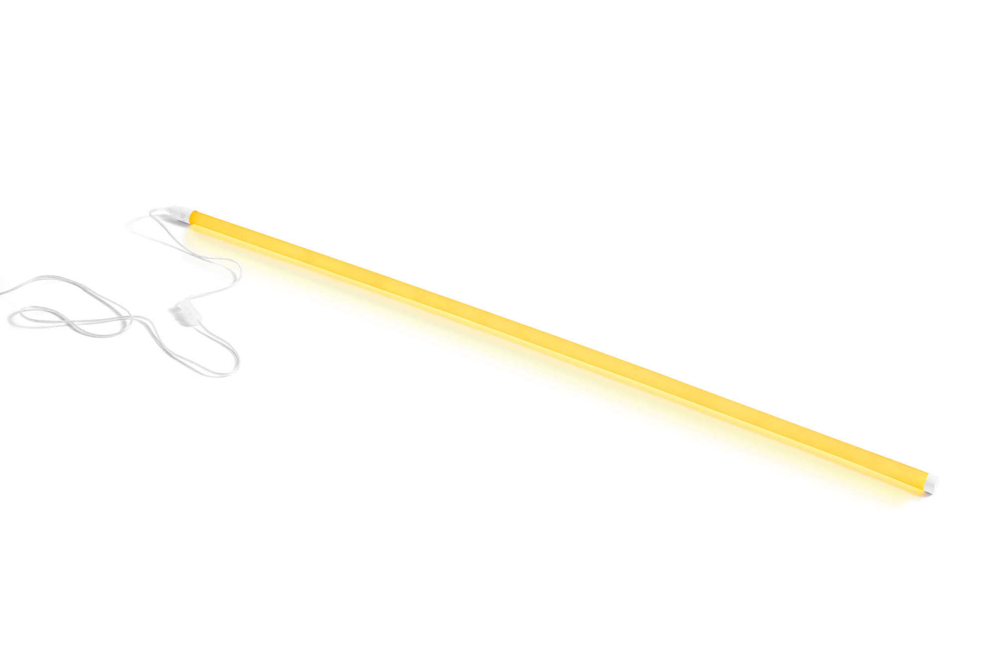 Vloerlamp Neon Tube LED geel