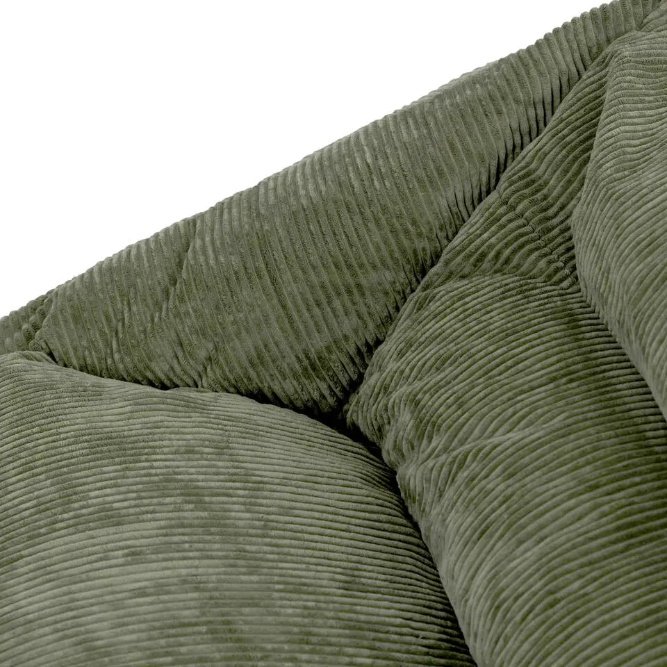 icon - Cecilia Zitzak Bank - Ribfluweel - Saliegroen