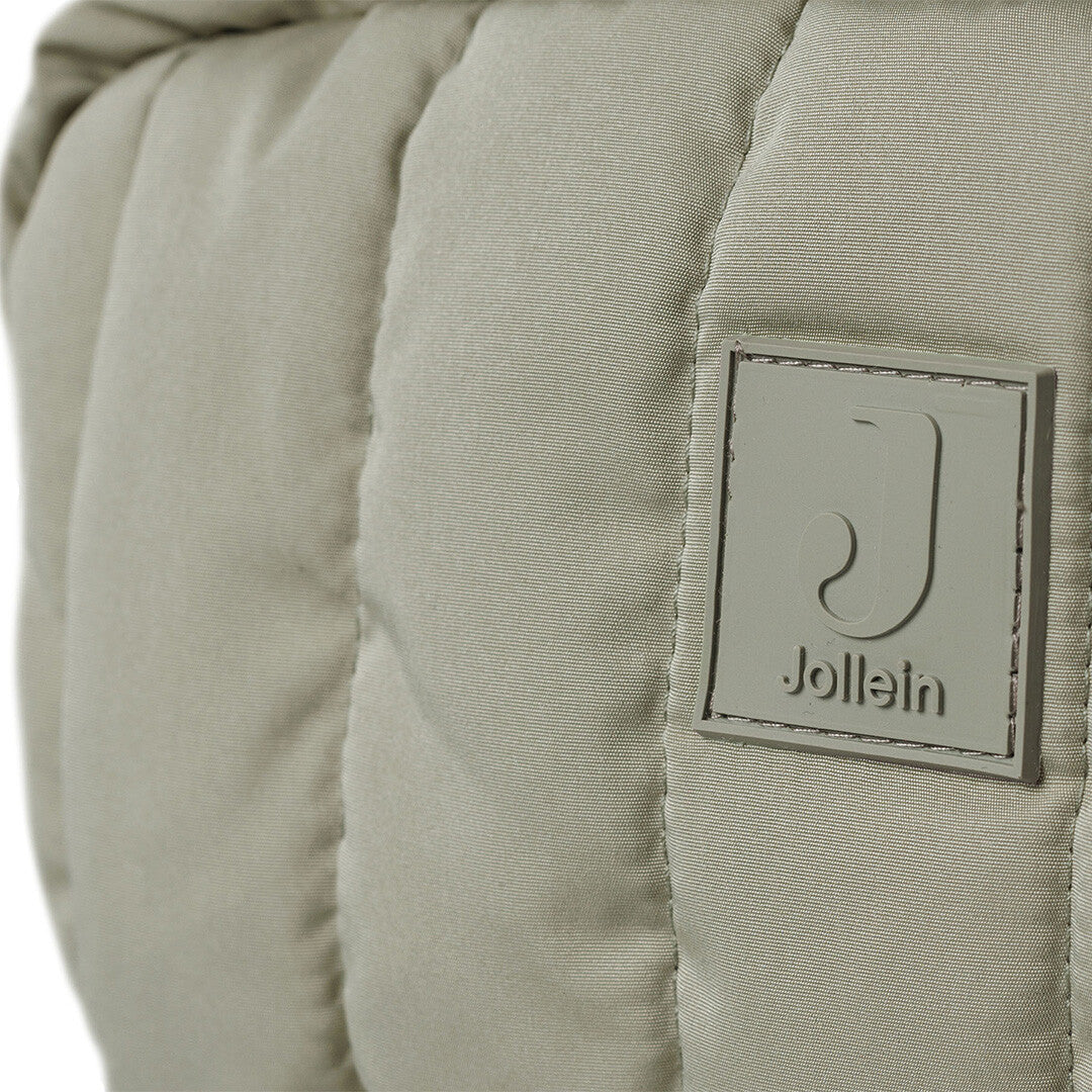 Jollein etui puffed - olive green