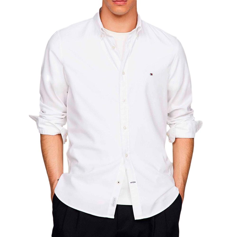 Tommy Hilfiger Chemise Blanche Homme Tommy Hilfiger Dobby
