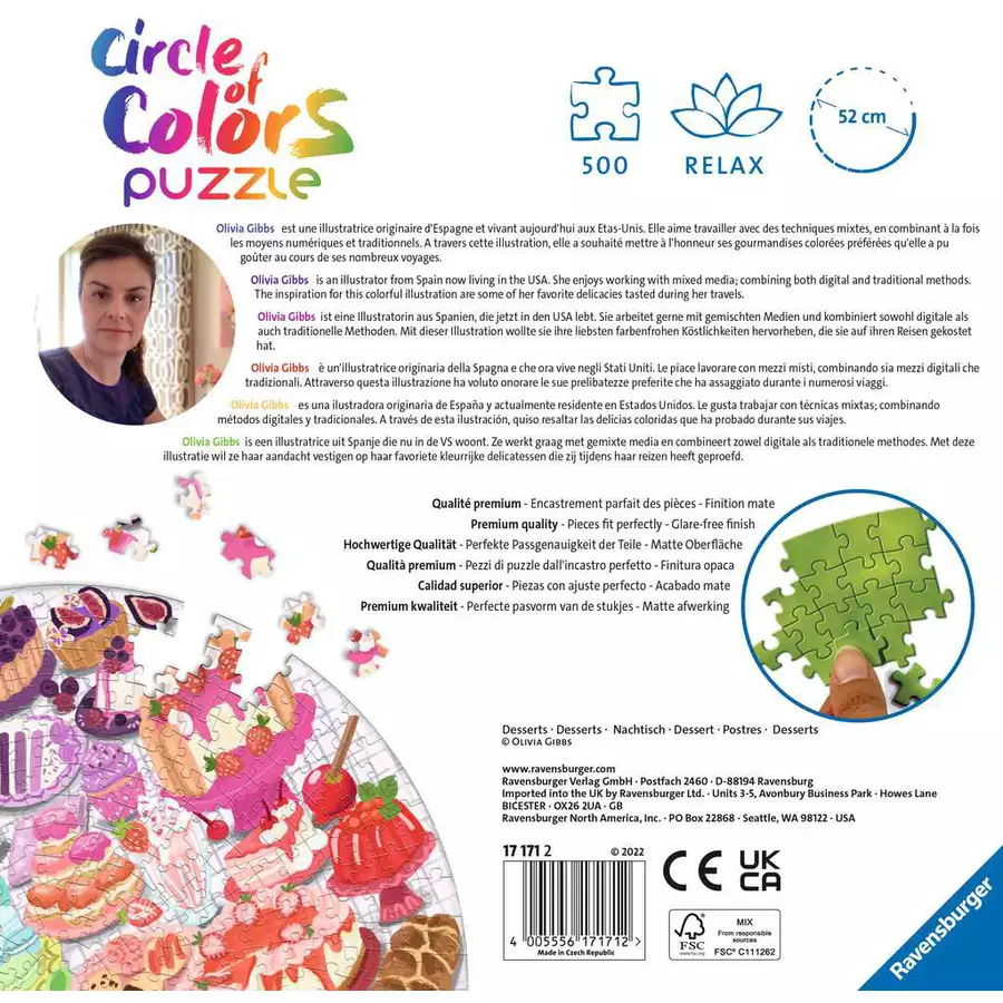 Ravensburger Circle of Colors - Desserts & Pastries bunt