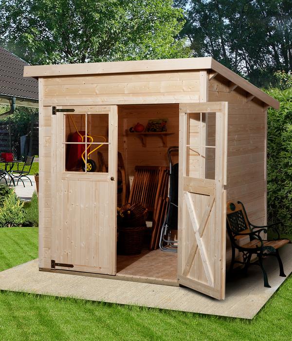 Weka Gartenhaus 325 Gr. 2, ca. B200/H225/T241