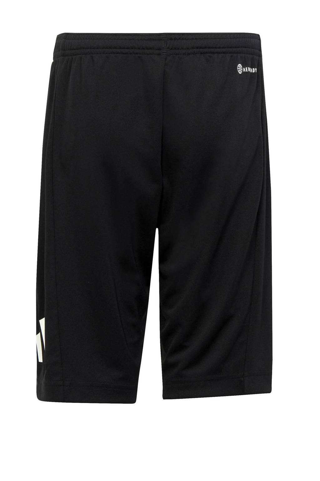 adidas sportshort zwart/wit