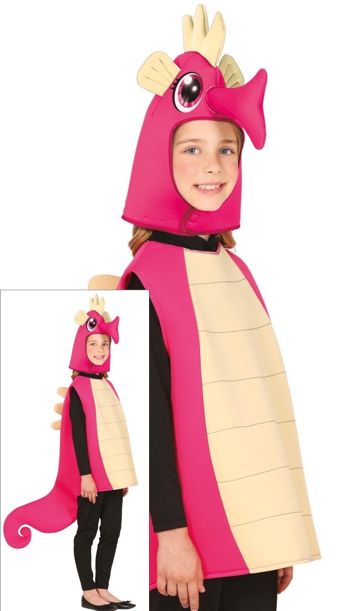 Zeepaardje Kostuum Roze Kind