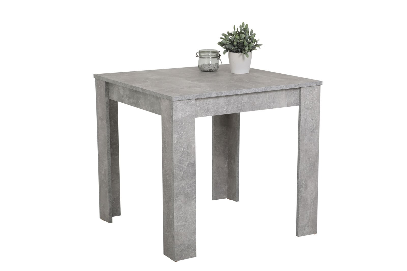 Tischgruppe Duo 3-teilig Betonoptik/grau