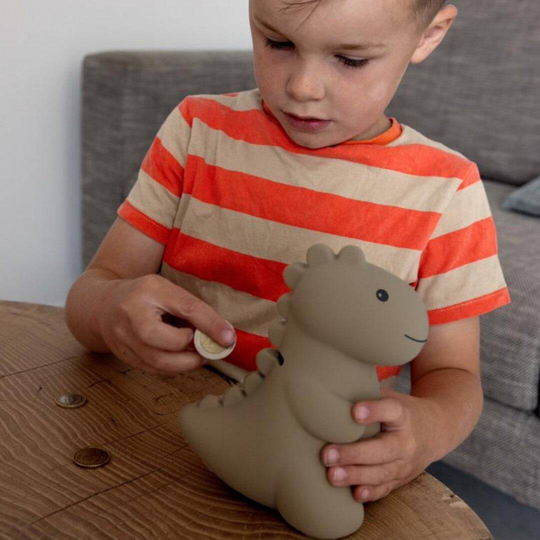 Atelier pierre spaarpot dino jéroom - klei