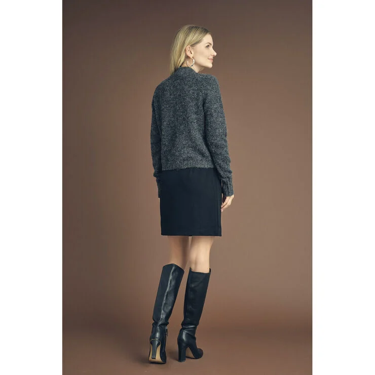 A-VIEW Audrey knit cardigan Dark grey