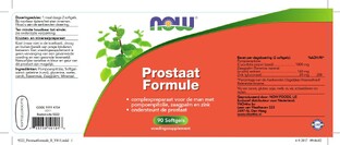 NOW Prostaat Formule Capsules 90SG