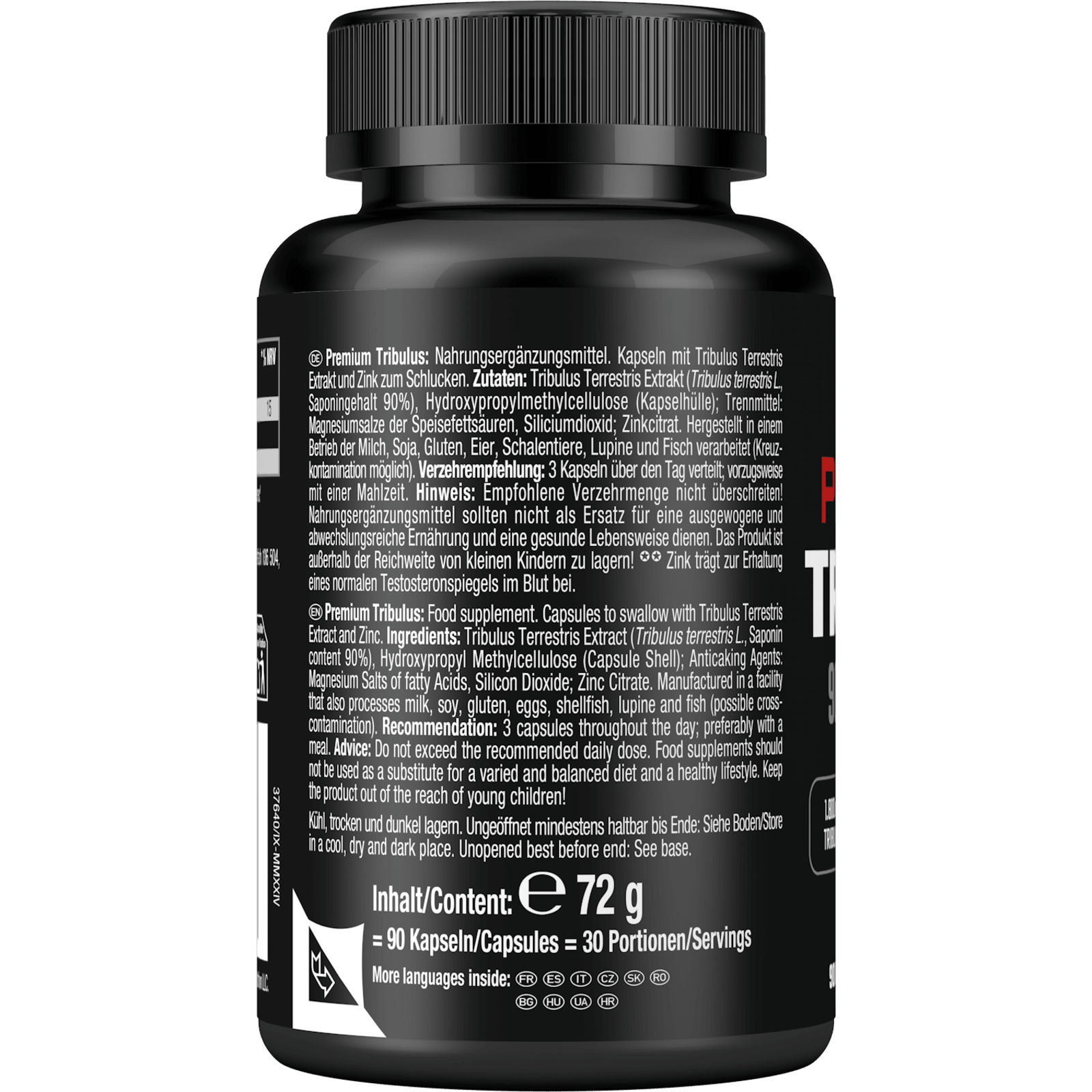 Premium Tribulus (90 Kapseln)