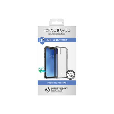 Force Case - coque de protection pour Iphone XR/11 - transparent