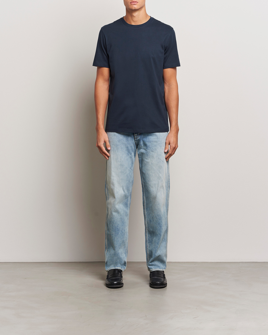 A Day's March Midweight T-Shirt Navy