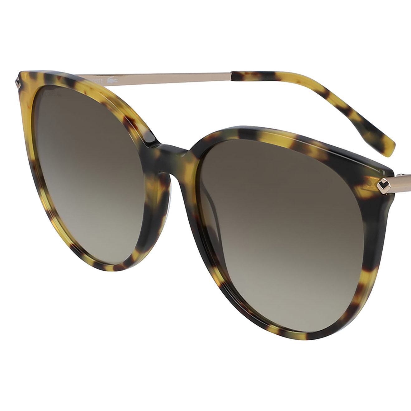 Lacoste Lunettes de soleil Femme havane brun