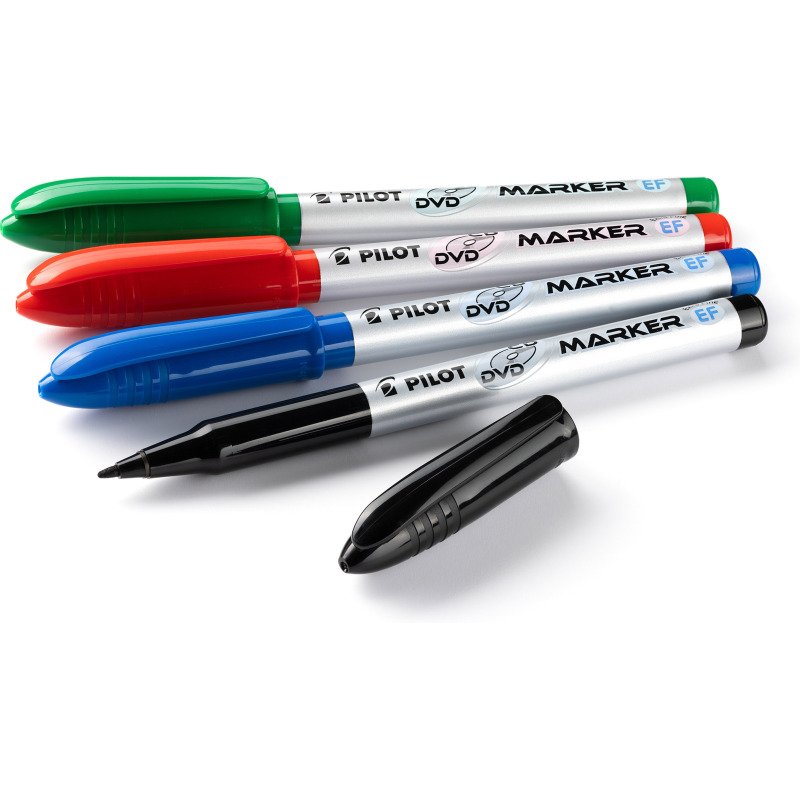 Marqueur permanent Pilot Begreen pointe 2 mm noir