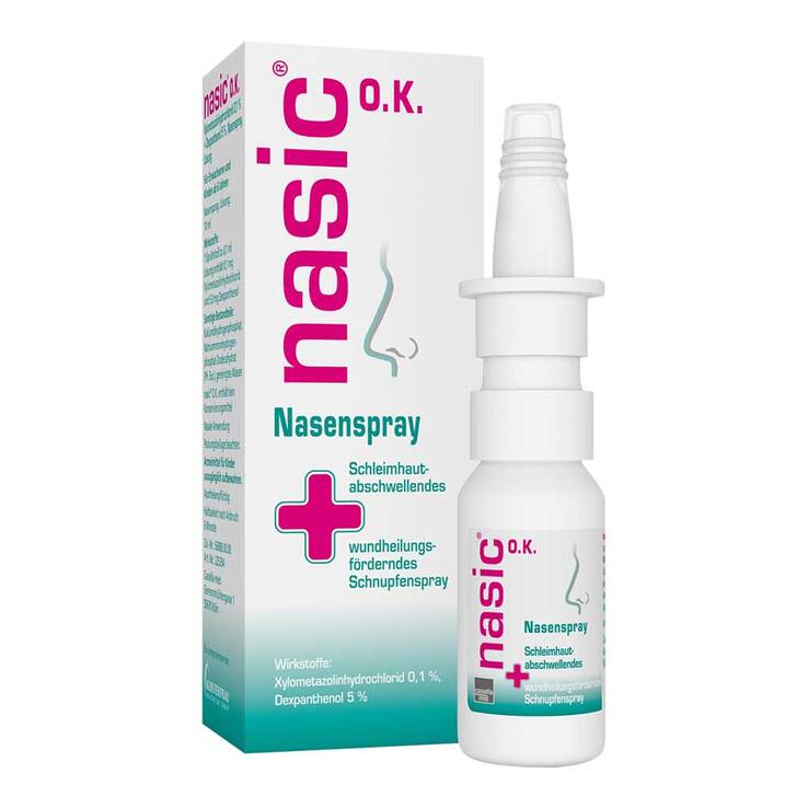 nasic O.K. Nasenspray ohne Konservierungsmittel, 10 ml