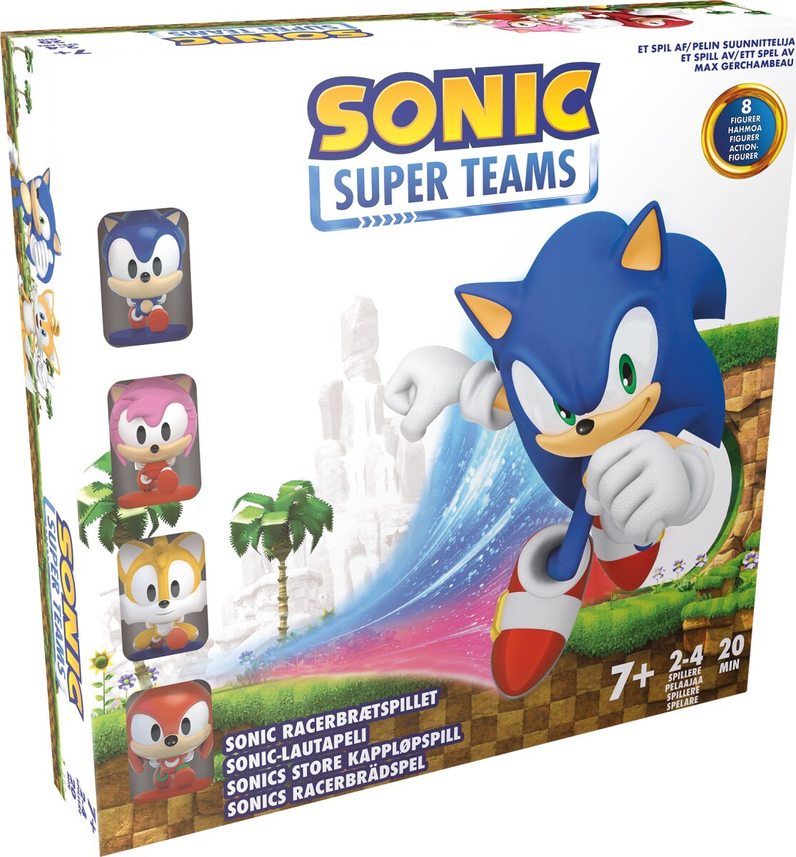 Sonic Super Teams Brætspil - Nordisk