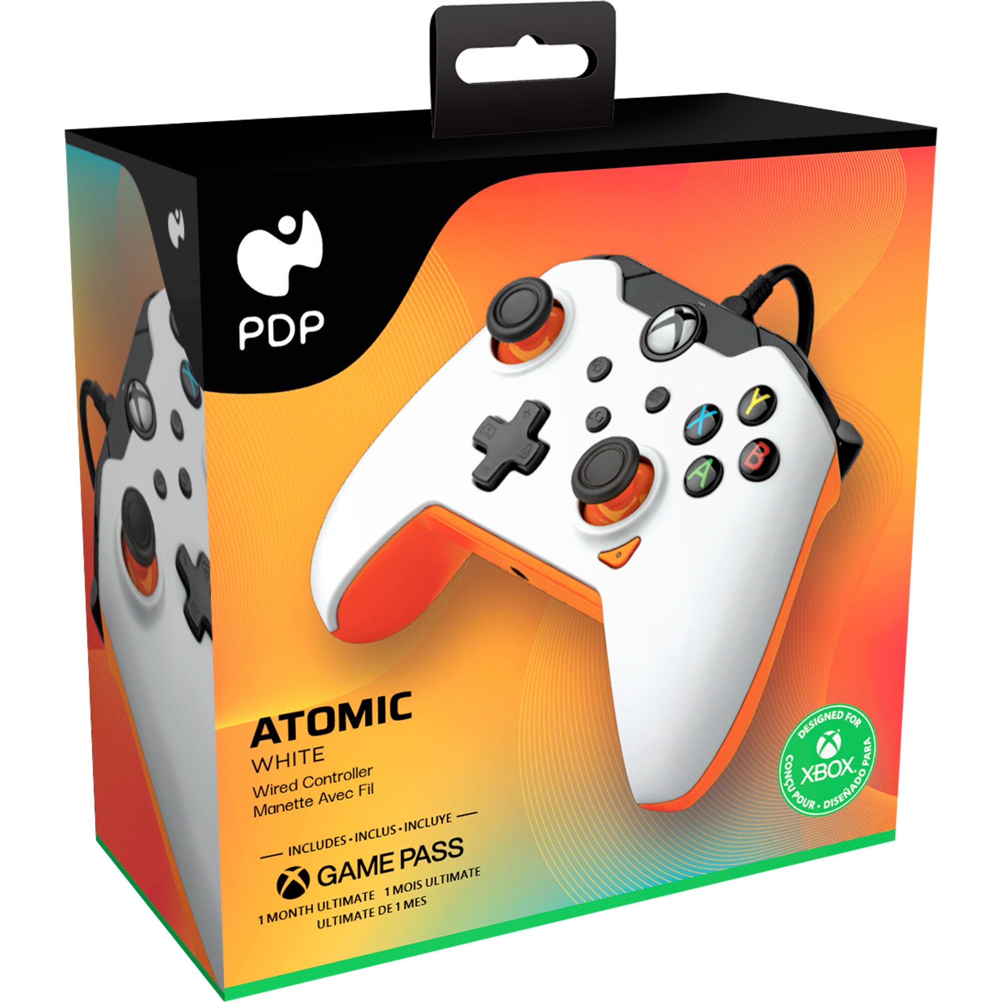 pdp Gamepad Wired Controller - Atomic White