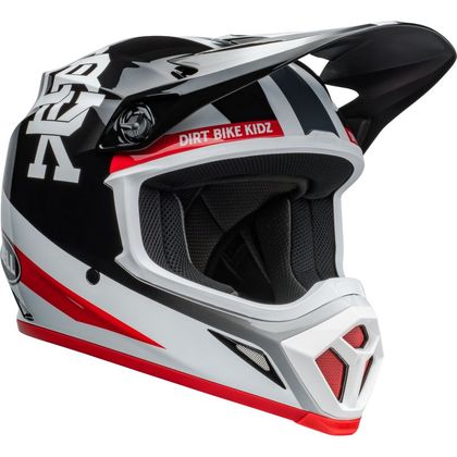 Casque cross Bell MX-9 MIPS TWITCH DBK 2024 - Noir / Blanc