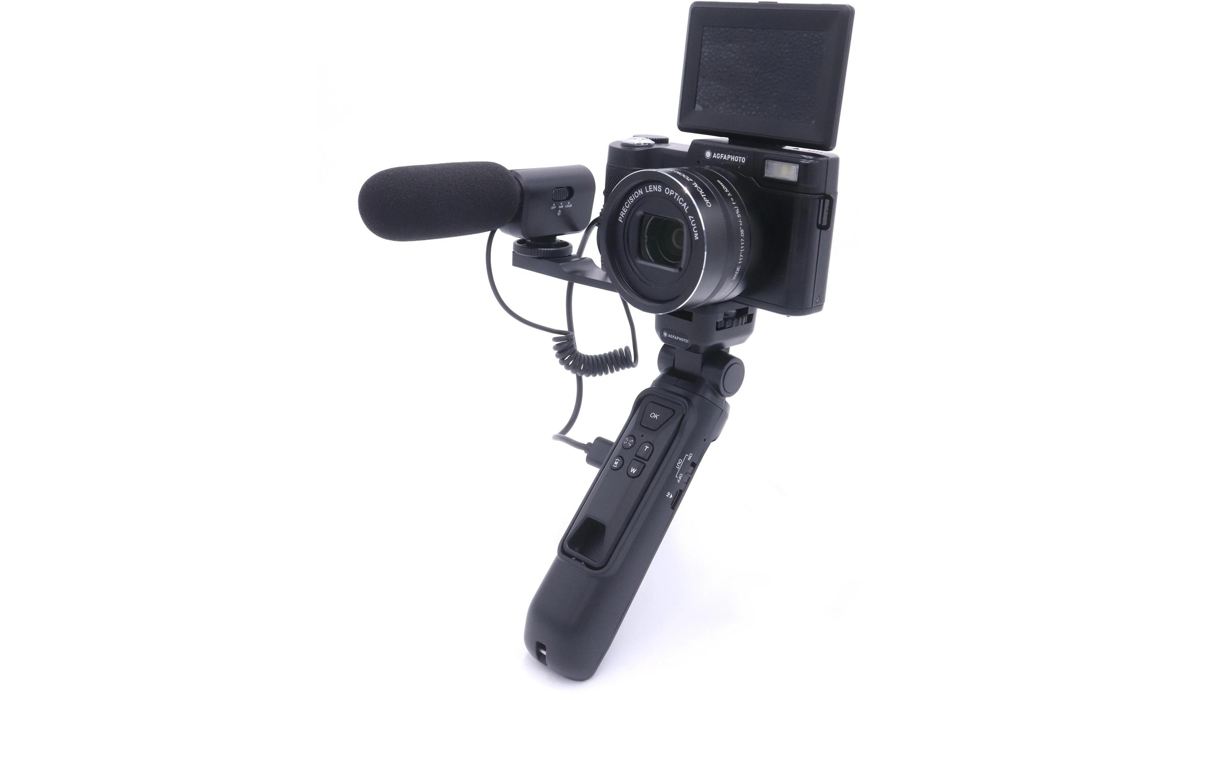 AgfaPhoto Kompaktkamera »Realishot VLG4K-OPT« , 24 , 5 fach fach x opt. Zoom