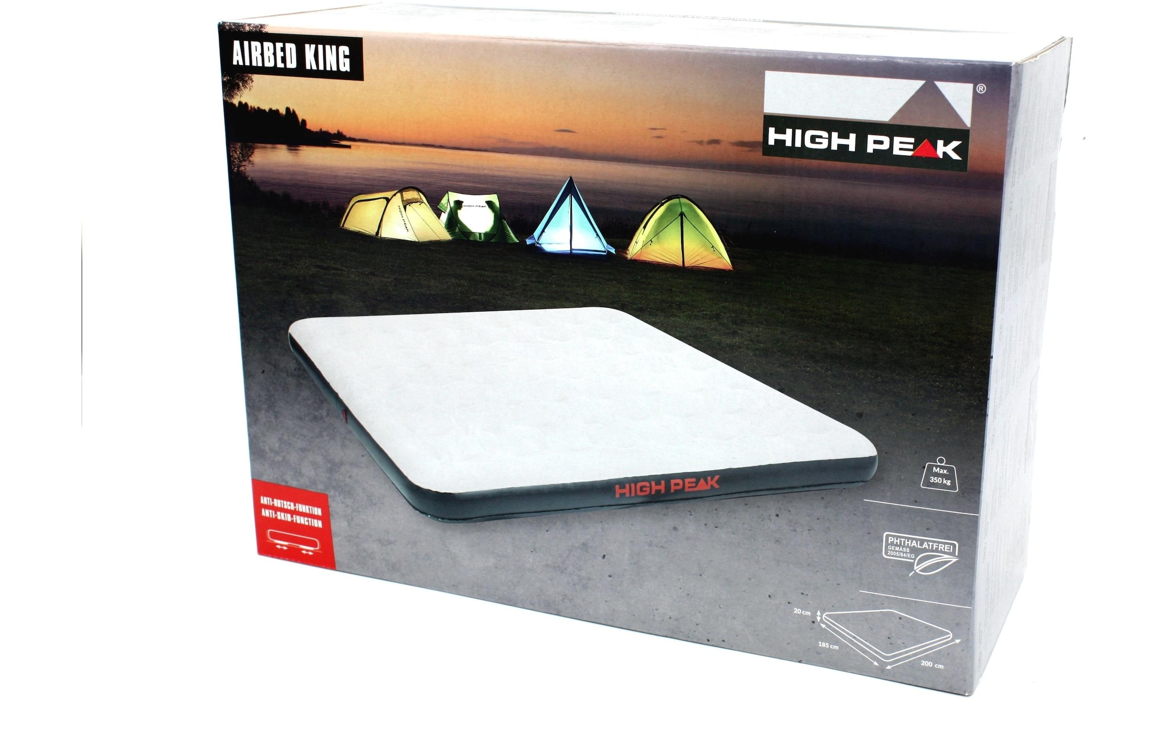 High Peak Luftbett »High Peak King 200 x 185«