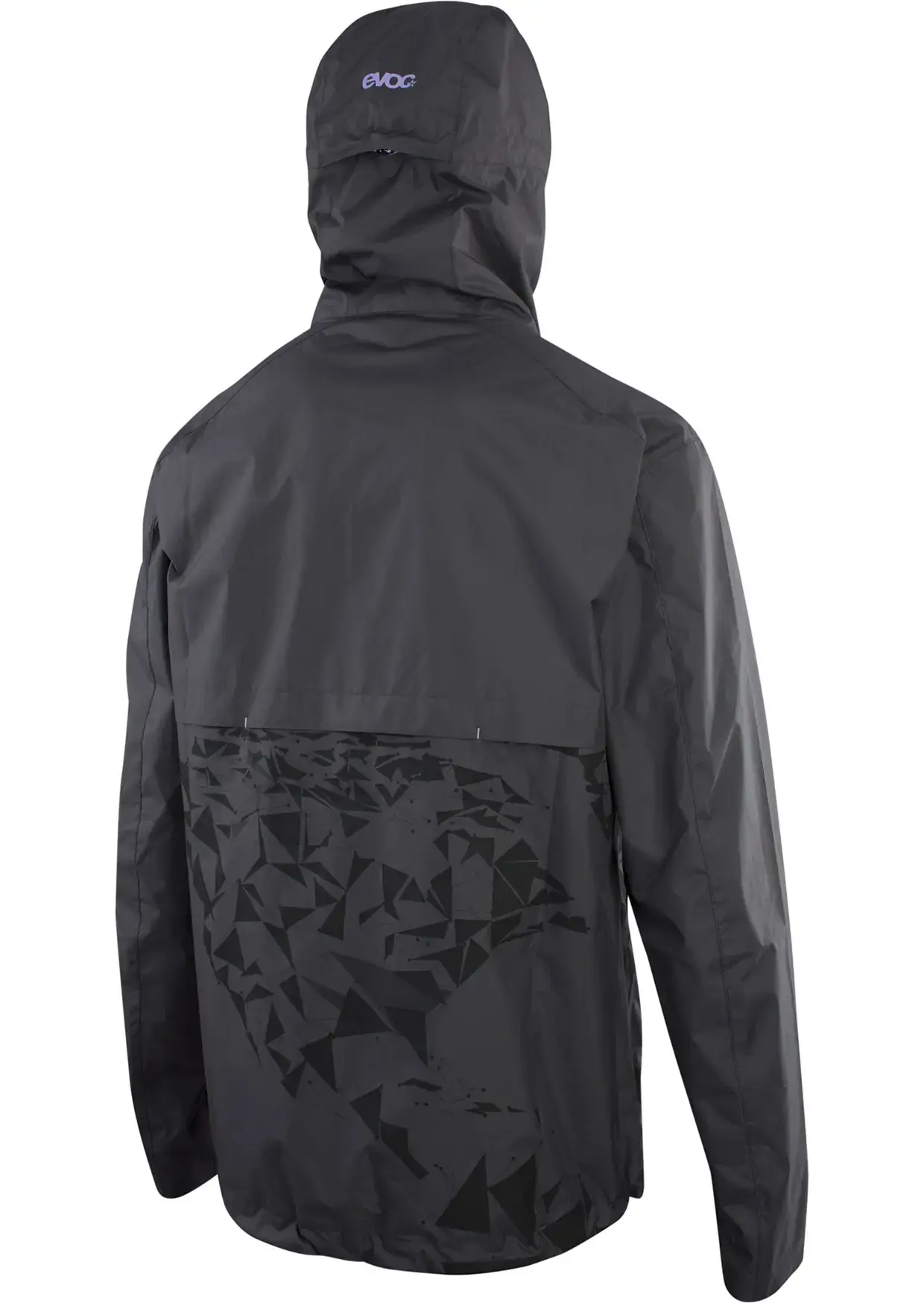 Evoc Anorak Pull-Over Windjack Zwart/Paars Heren