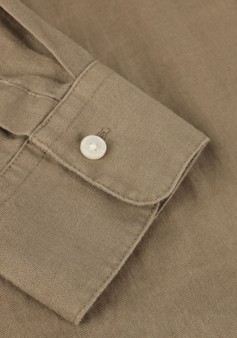 DRYKORN beige drykorn casual overhemd tarok