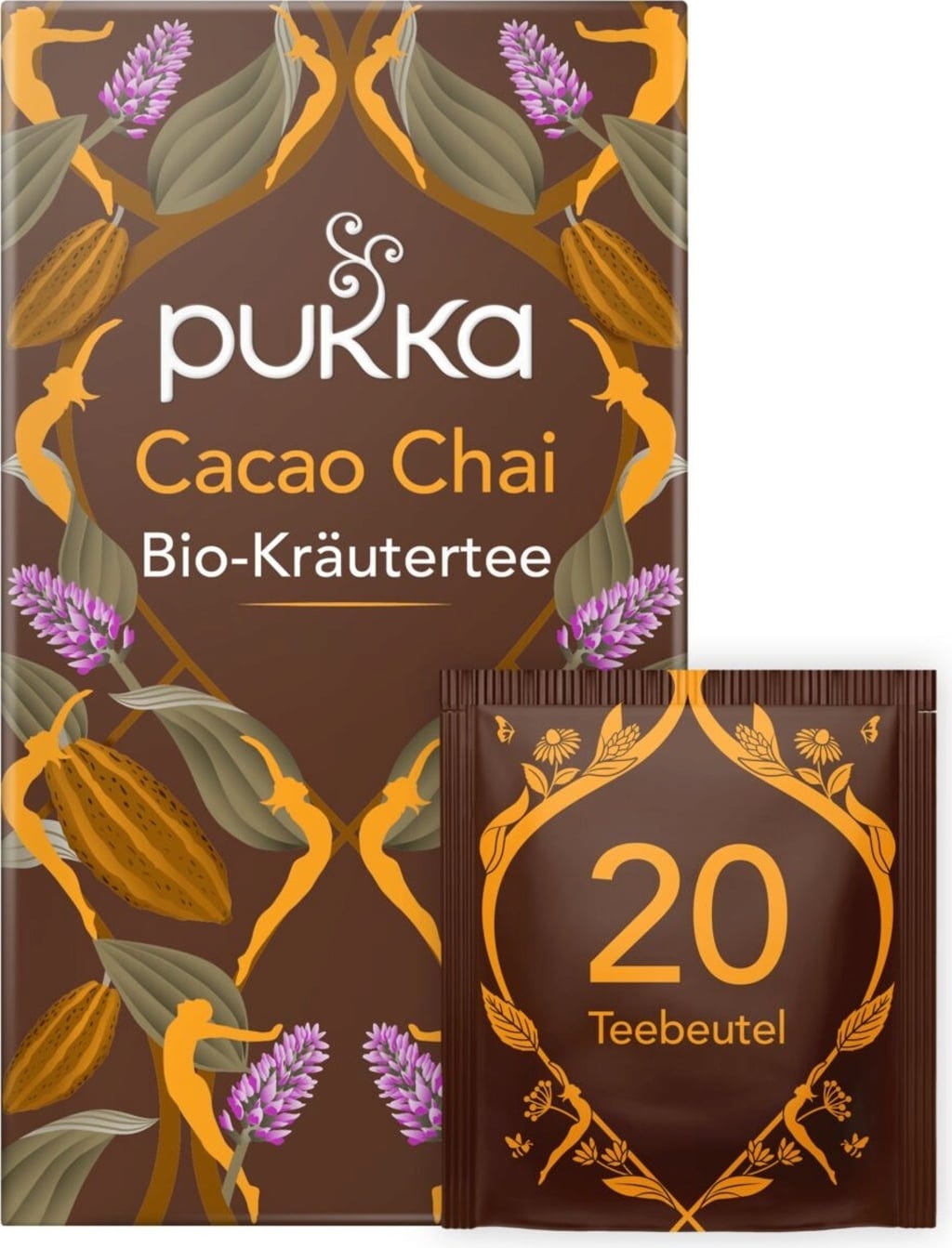 PUKKA  Cacao Chai Bio-Gewürztee, 20 Teebeutel (40 g)