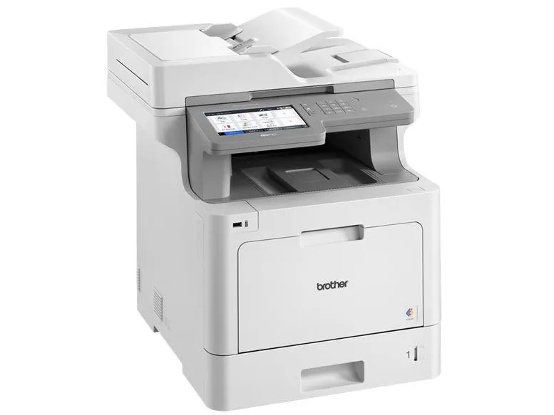 Brother MFC-L9570CDW - Multifunktionsprinter - farve - laser - A4/Legal (medie) - op til 31 spm (udskriver) - 300 ark - 33.6 Kbps - USB 2.0, Gigabit LAN, Wi-Fi(n), USB vært, NFC - med Brother PRINT AirBag til 400.000 sider