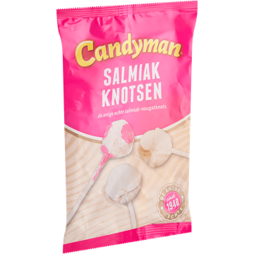 Candyman Salmiak Knotsen 125 g