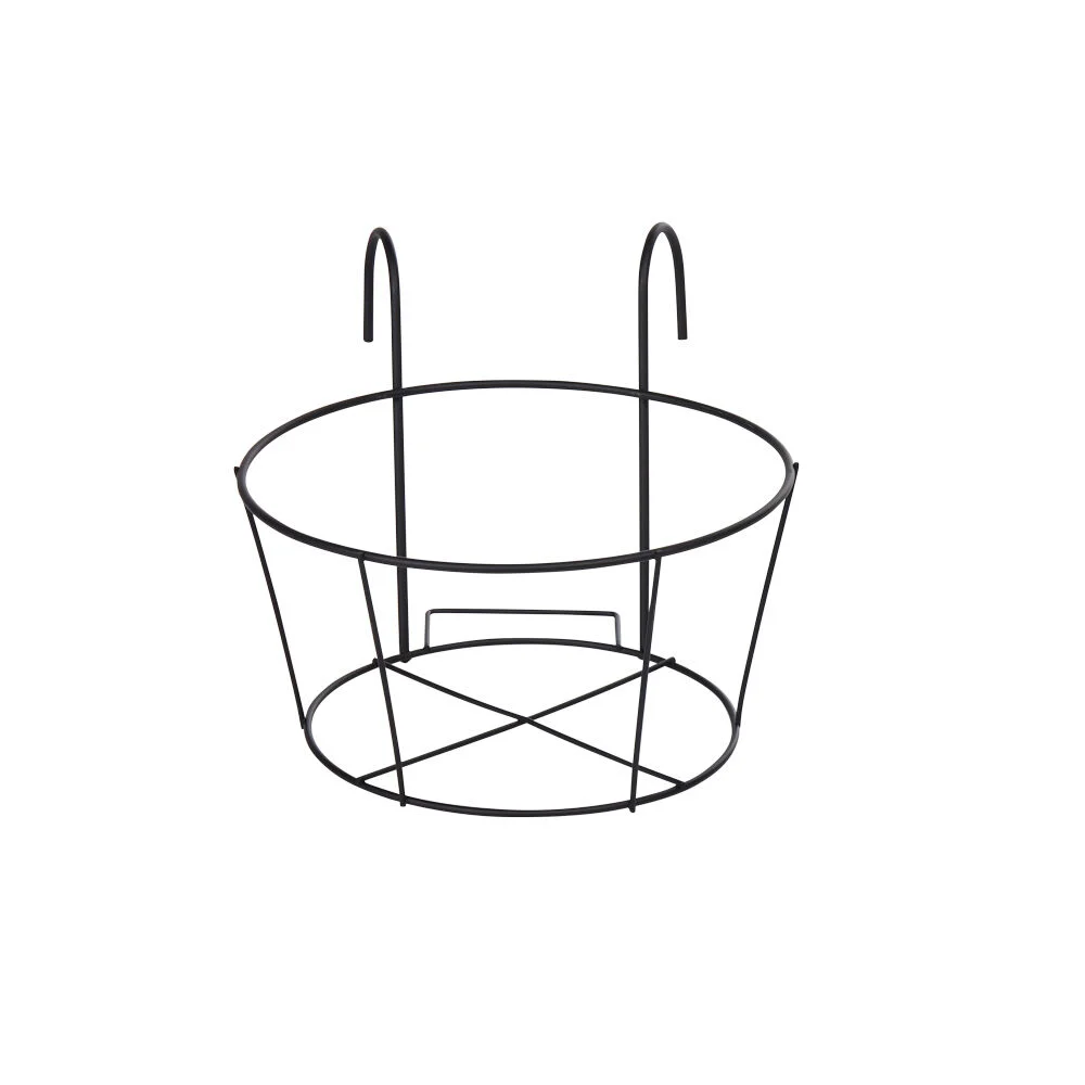 Support pour pot de fleurs rond balcon
