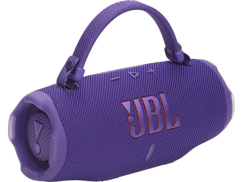 JBL Bluetooth Speaker Charge 6 Violett Tragbarer wasserdichter und stossfester Bluetooth-Lautsprecher