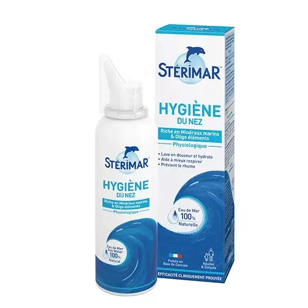Spray de solução de água do mar Sterimar 100ml