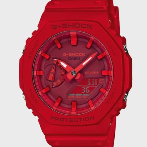 Montre G-Shock GA-2100-4AER Rouge