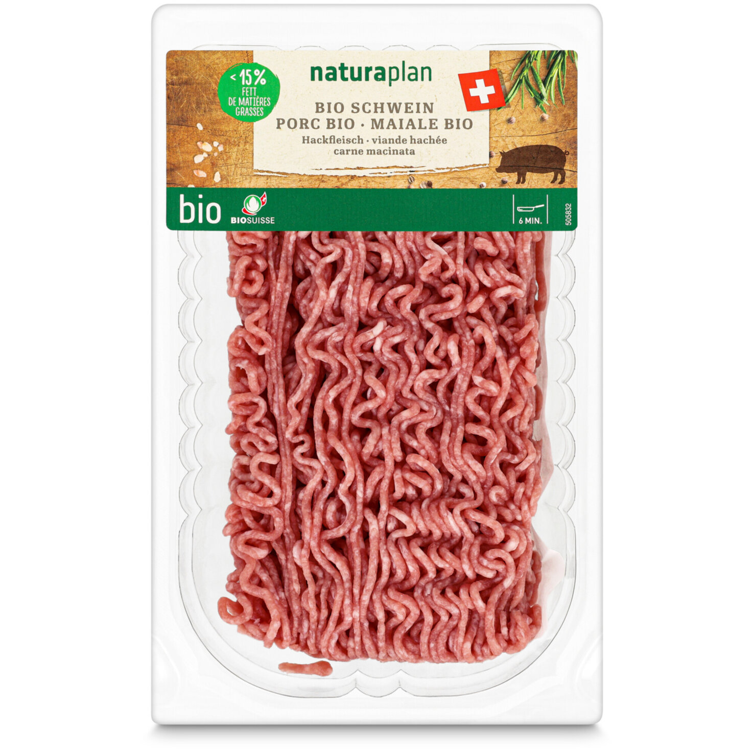 Bio Schweinshackfleisch ca. 300g