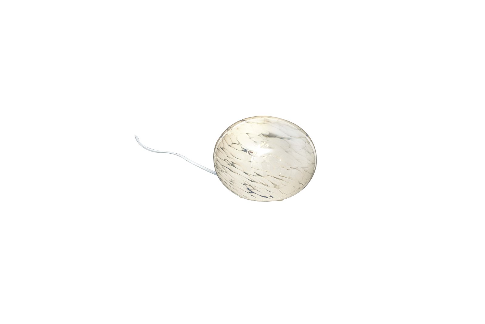 Globus bordlampe 18cm mønstret glass E14 40W