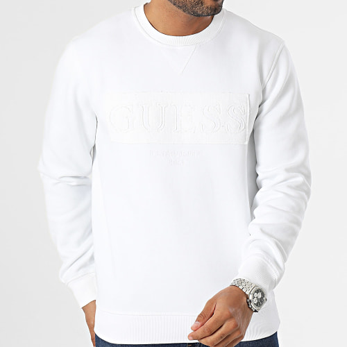 Sweat Crewneck M3BQ08 Blanc