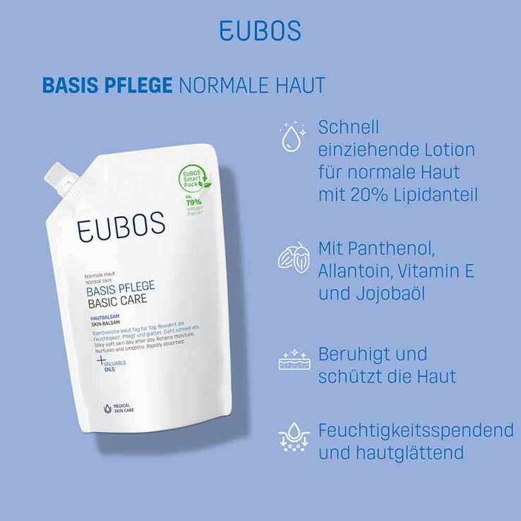 Eubos Hautbalsam Nachfüllbeutel, 400 ml