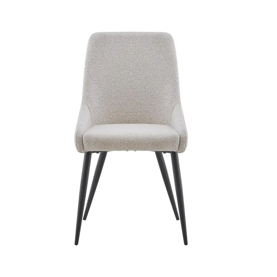Eetkamerstoelen set van 4 Oscar Beige Stof