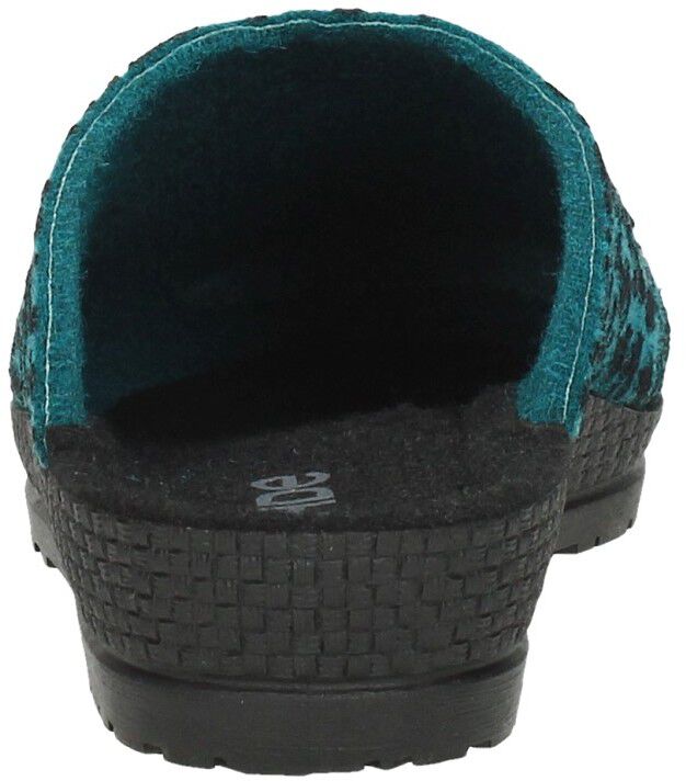 Rohde Pantoffels Open turquoise