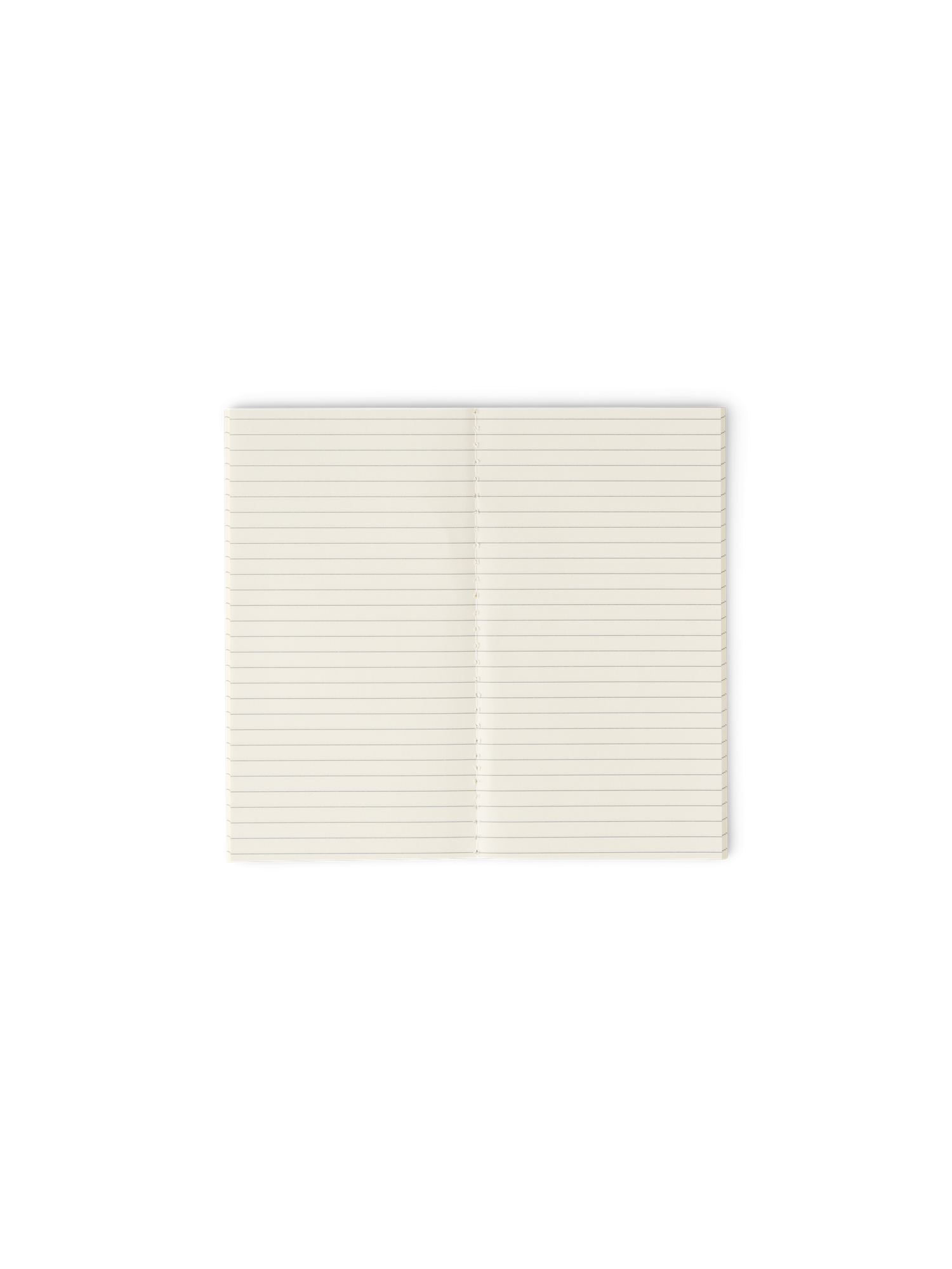 Notebook 10,5 x 19 | Papir. Softcover. 10,5 x 19 cm. 30 sider. | Smokey Blue