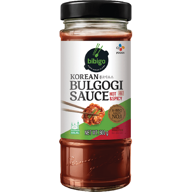 CJ Bibigo Koreaanse Bulgogi Saus Heet & Pittig 500g
