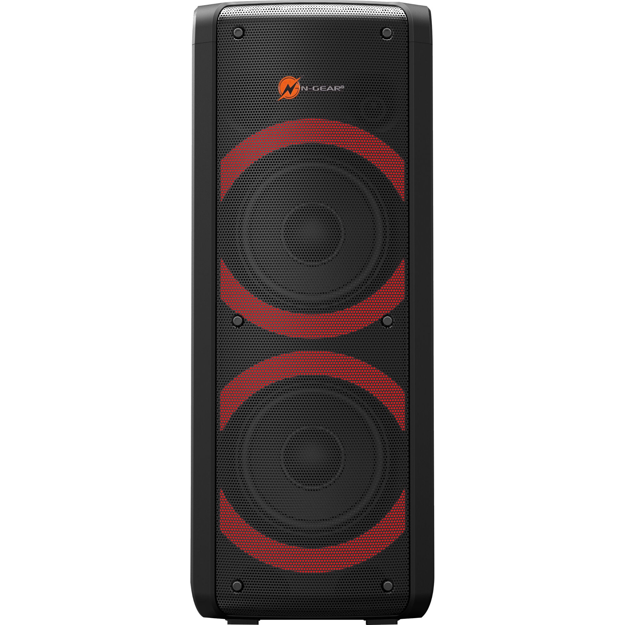N-Gear Let's Go Party 72 mobiele luidspreker met microfoon en lichteffecten
