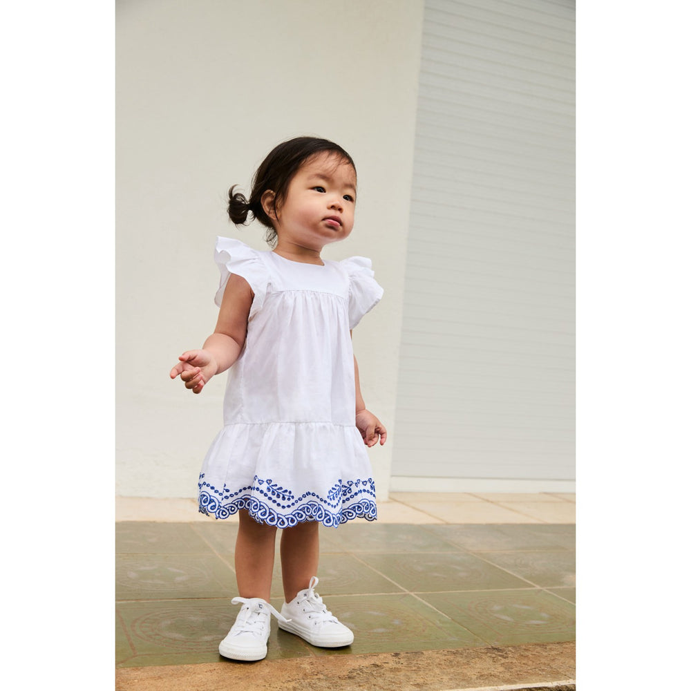 Køb Molo Crisp White Cammas Kjole SS