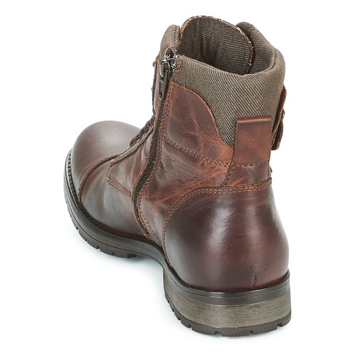 Jack & Jones - ALBANY LEATHER - Marron
