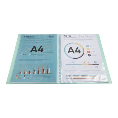 Exacompta Kreacover Pastel - Porte vues personnalisable - 60 vues - A4 - disponible dans différentes couleurs