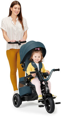 Kinderkraft Trehjulssykkel Easytwist, Rosa
