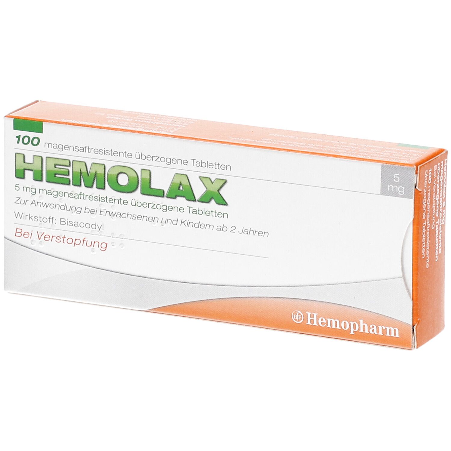 Hemolax 5mg Dragees