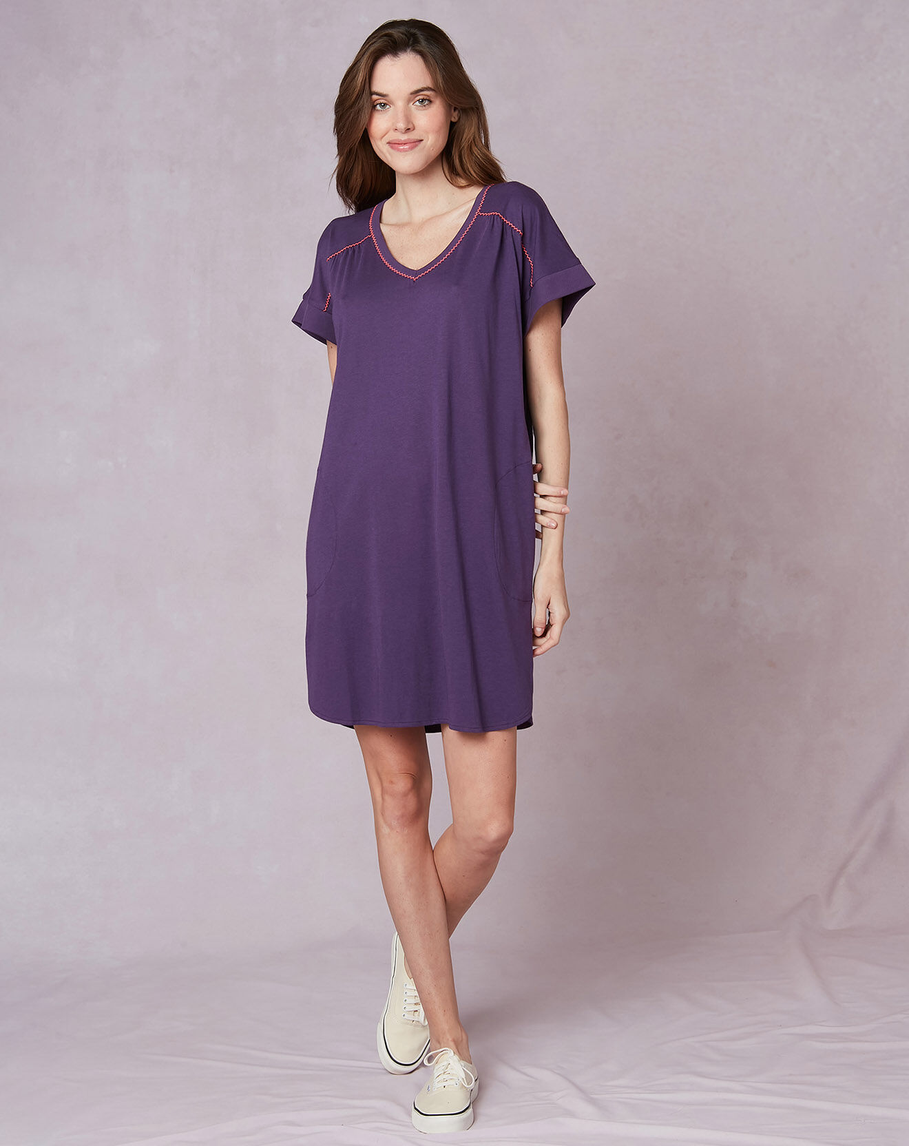 Le Chat Kaftan Cassandre violet