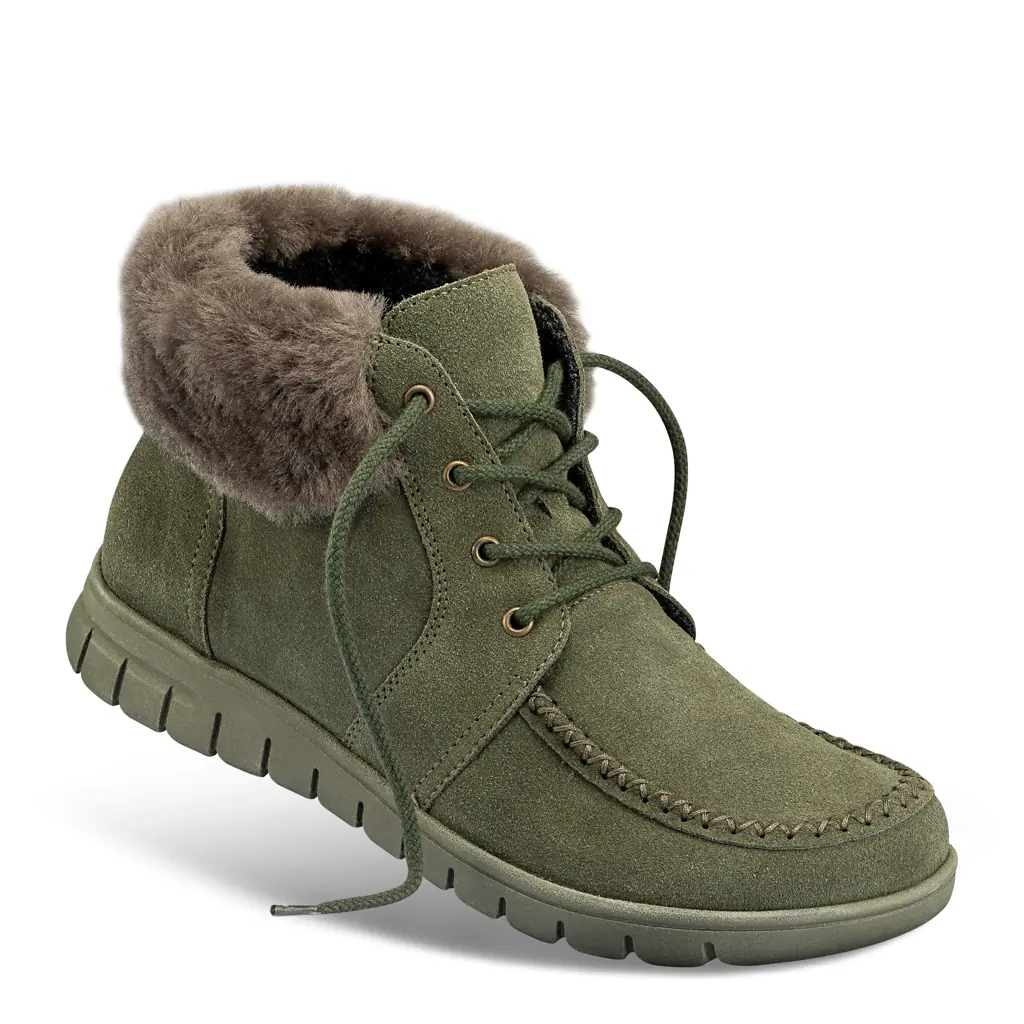 DAMEN - Stiefelette RIVKA oliv