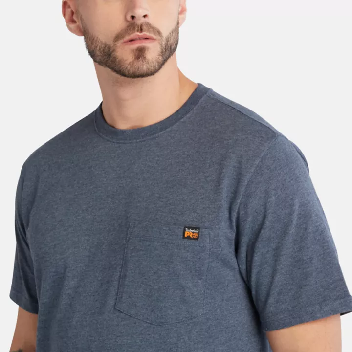 T-shirt à poche Timberland PRO Core pour homme en bleu